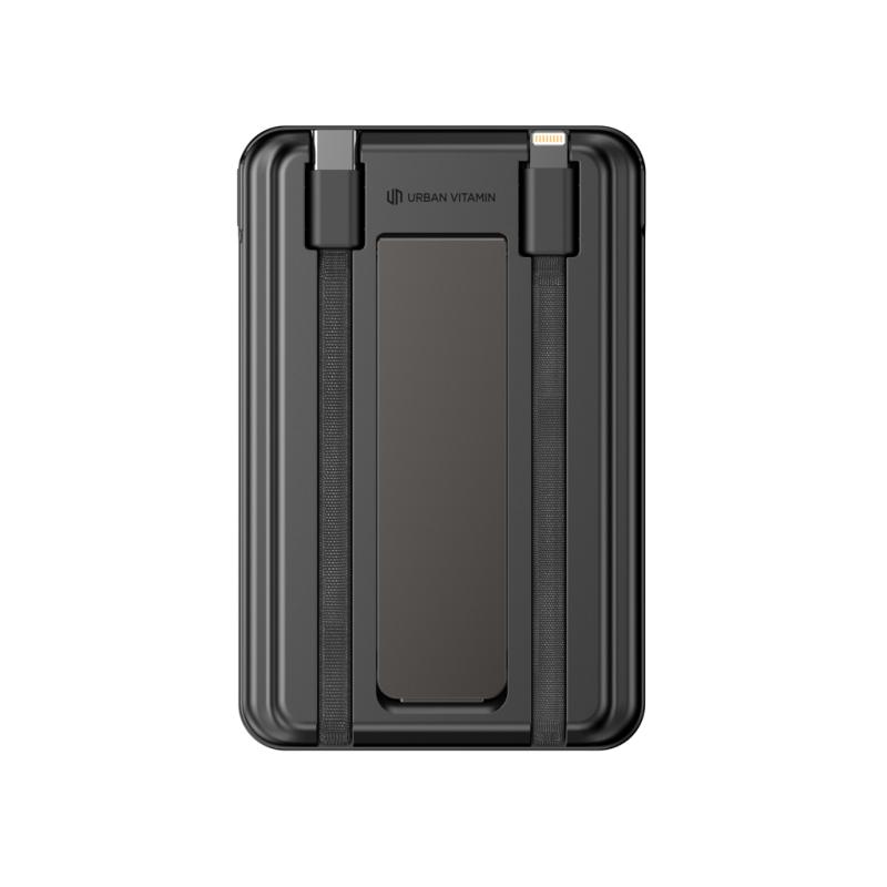 Magnetická powerbanka Urban Vitamin Redwood 5v1 5000mAh 20W čierna 16
