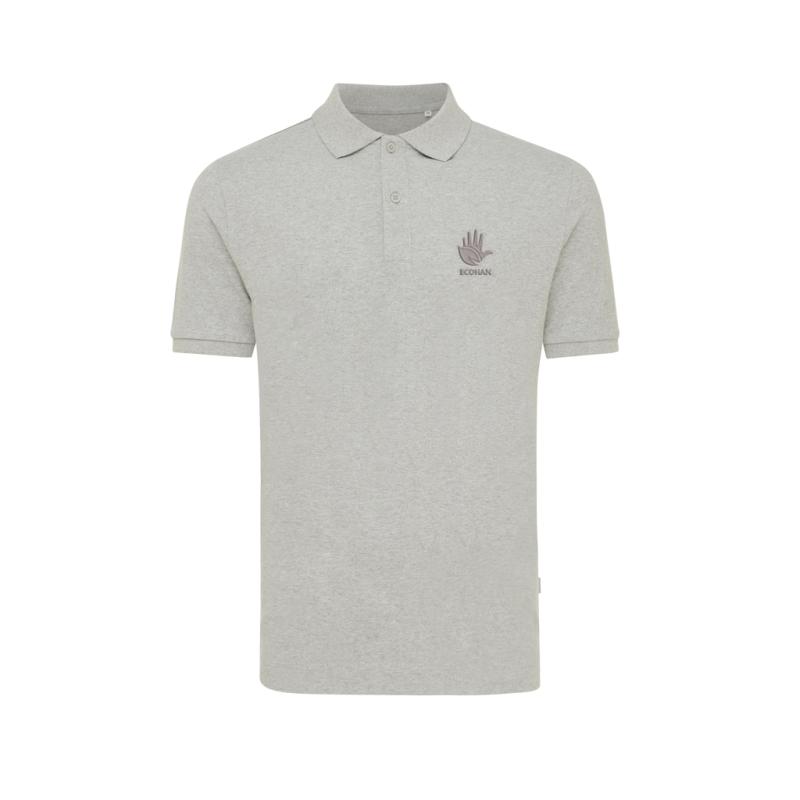 Polo tričko Iqoniq Yosemite z recykl. bavlny heather grey L 3