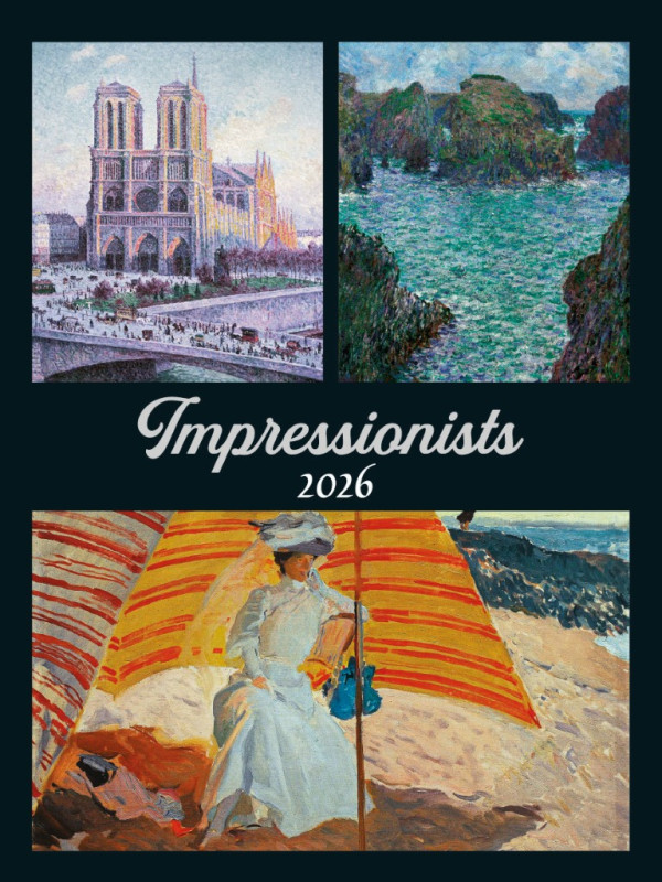 Nástenný kalendár Impressionists 2026 1