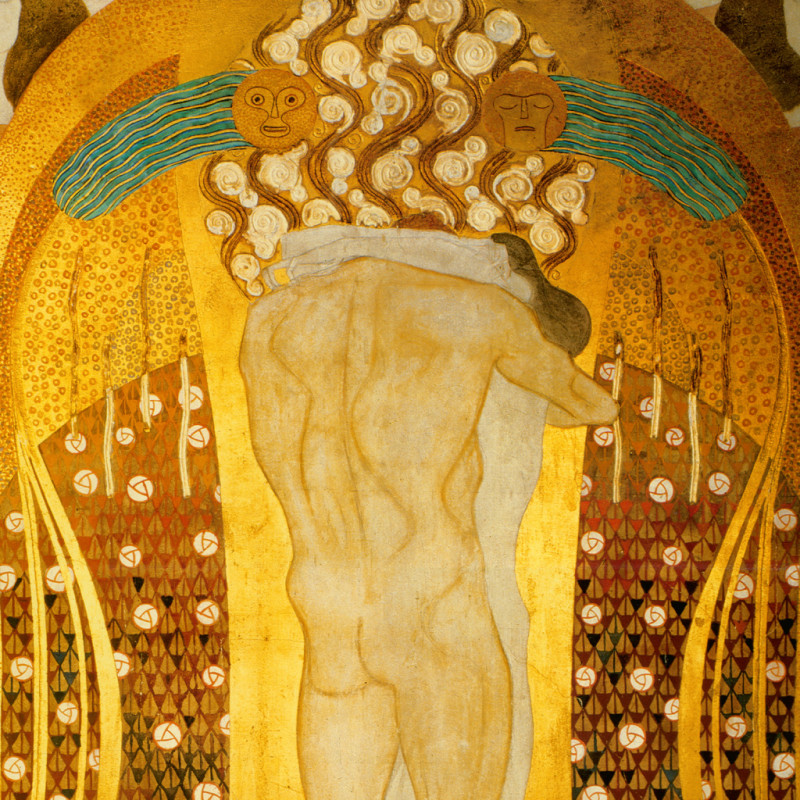 NOTIQUE Poznámkový kalendár Gustav Klimt 2026, 30 x 30 cm 7