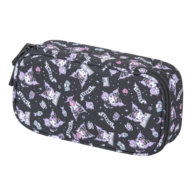 BAAGL Školský peračník etui Kuromi Black GRS