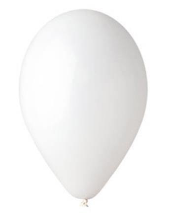 . Balón, 26 cm, biely