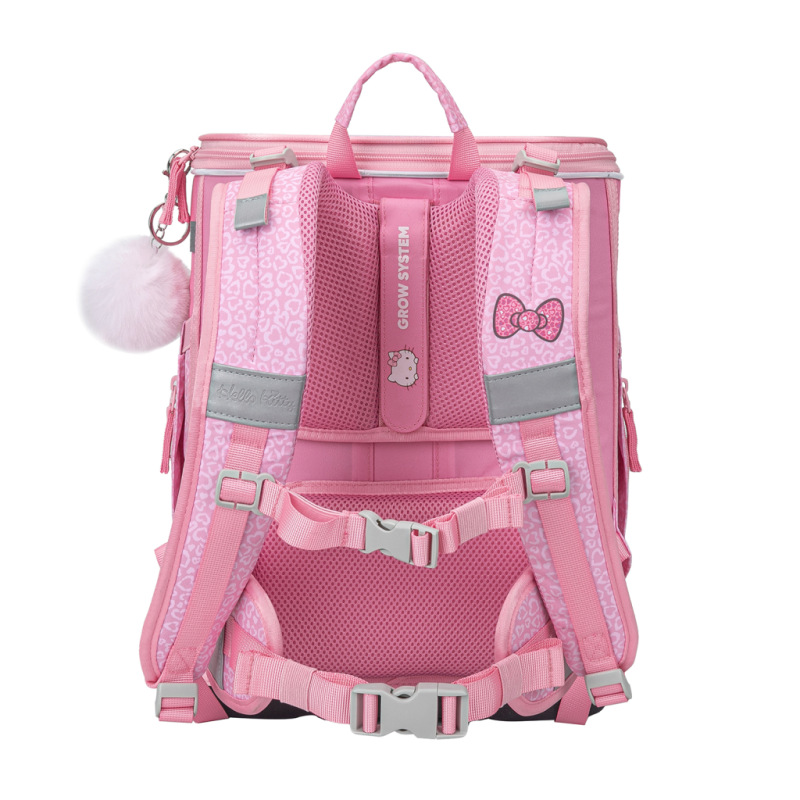 BAAGL SADA 5 Zippy Plus Hello Kitty Sweet Leopard: aktovka, peračník, vrecko, zástera, peň 3