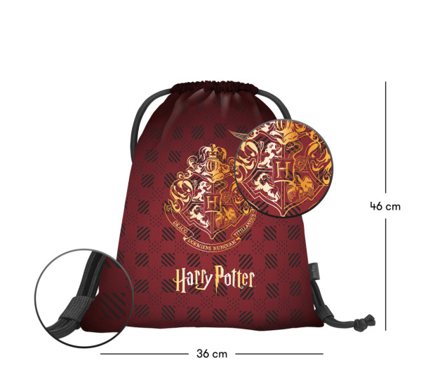 BAAGL Vrecko Harry Potter Rokfort vínové 1