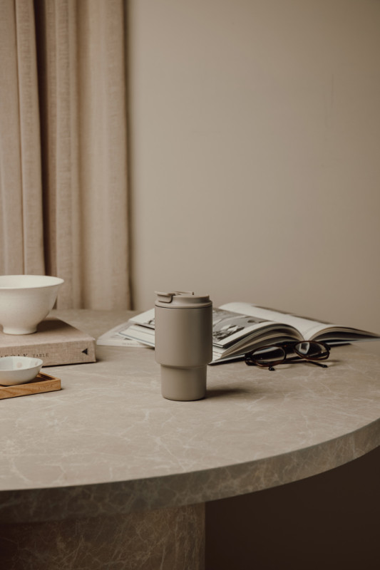 VINGA Nagano RCS termo hrnček na cesty 350 ml greige 6