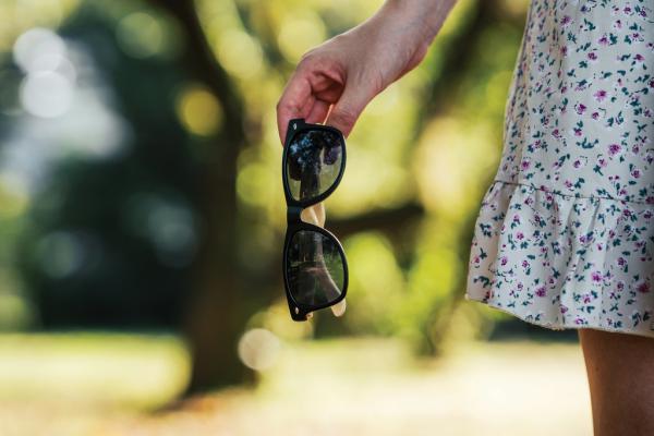 Slnečné okuliare z RCS recykl. plastu a bambusu čierna 8