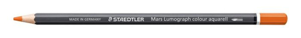 Akvarelová farebná ceruzka, šesťhranná, STAEDTLER "Mars® Lumograph® 104", oranžová 1