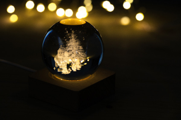 Borealis vianočná svetelná guľa 5