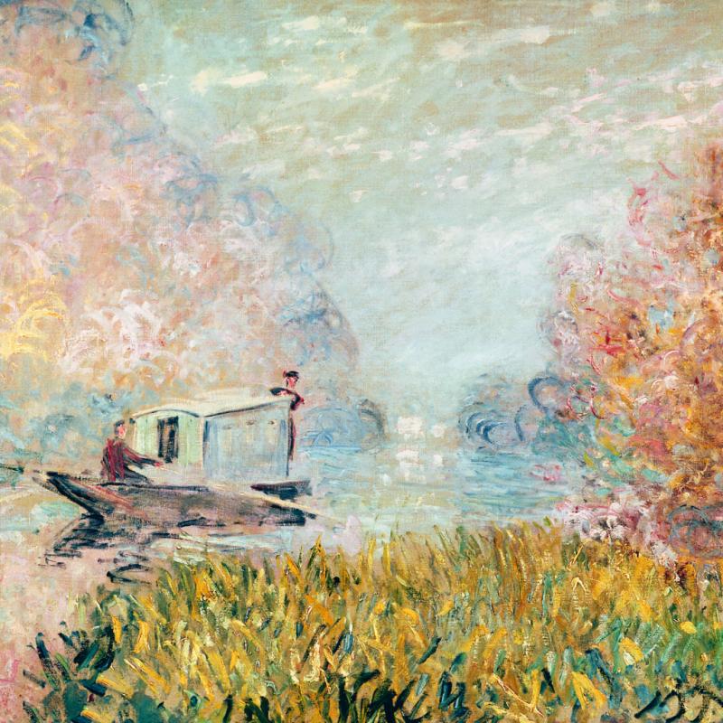 NOTIQUE Poznámkový kalendár Claude Monet 2025, 30 x 30 cm