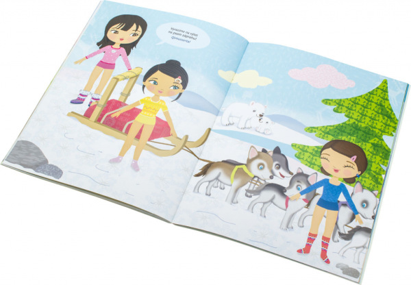 Šaty pre ANOUK – Kniha samolepiek 4