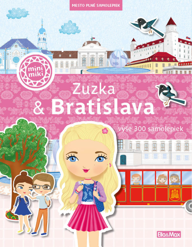 ZUZKA & BRATISLAVA – Mesto plné samolepiek 9