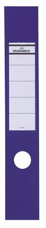 Chrbtový štítok, pre zakladače, samolepiaci, 60 x 390 mm, DURABLE „ORDOFIX®“, modrý