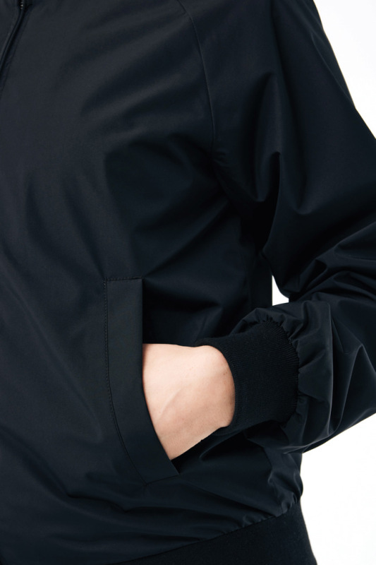 IQONIQ Odin mestská bunda z recyklovaného polyesteru čierna XS 15