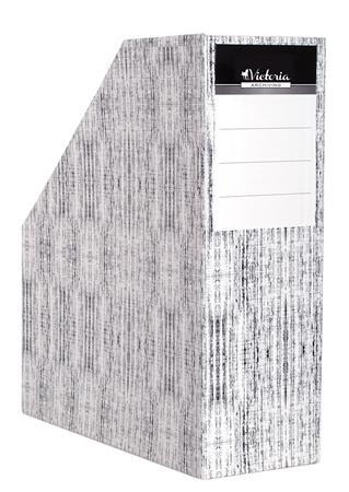 Zakladač, kartónový, 90 mm, VICTORIA, "Textil"