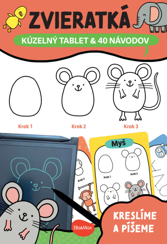 Kúzelný tablet & 40 návodov – ZVIERATKÁ 5