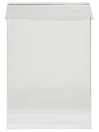 Stojan na katalógy, exteriérový, s vrchnákom, A4, stojatý, EXACOMPTA, priehľadný 2