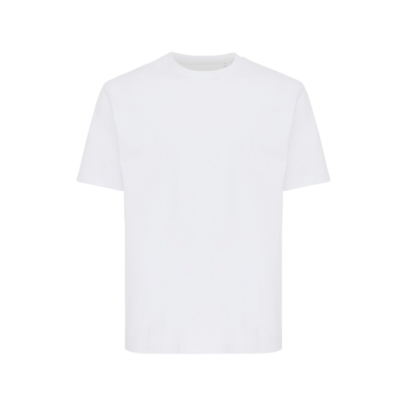 IQONIQ Nikko tričko z hrubej recyklovanej bavlny recycled white M