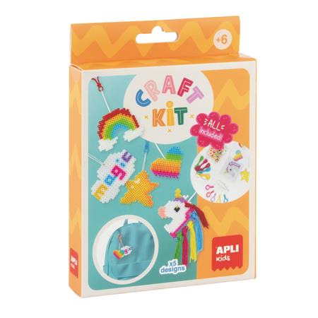 Kreatívna sada na výrobu kľúčeniek, APLI Kids „Craft Kit“ 1