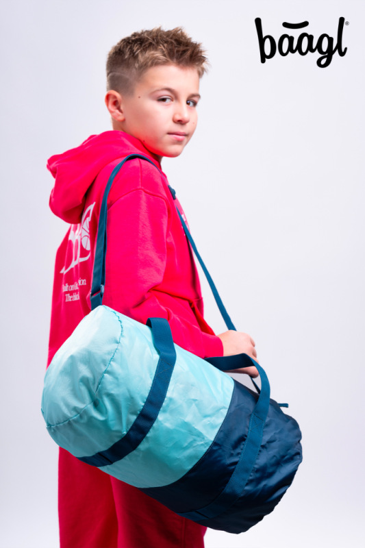 BAAGL Skladacia športová taška Hoop Petrol GRS 5