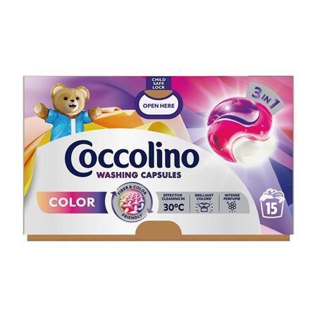 Kapsuly na pranie, 15 ks, COCCOLINO "Care Color" 1