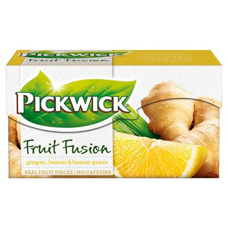Ovocný čaj, 20x2 g, PICKWICK "Fruit Fusion", zázvor-citrón 1