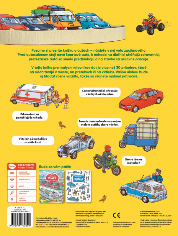 Veľká knižka AUTÁ pre malých rozprávačov 4