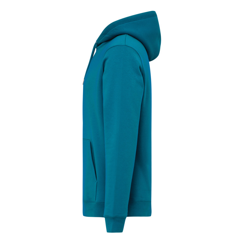 IQONIQ Joshua Unisex mikina s kapucňou z rec. bavlny dark teal M 2