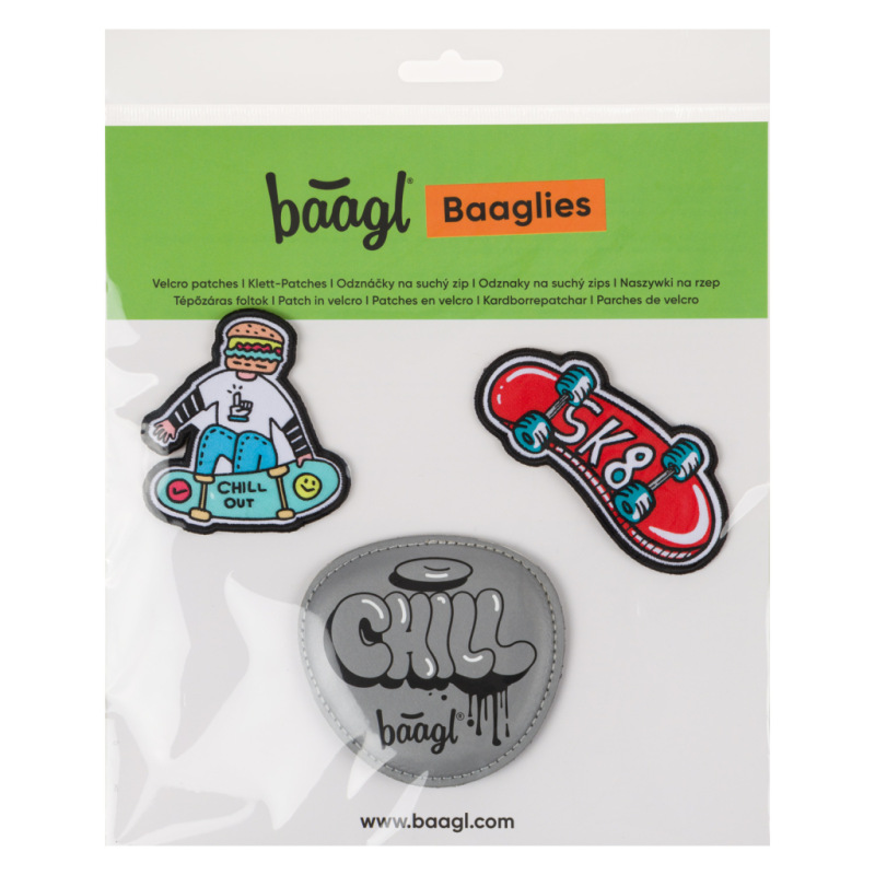 BAAGL Baaglies 3 kusy Chill Skate Sk8 3