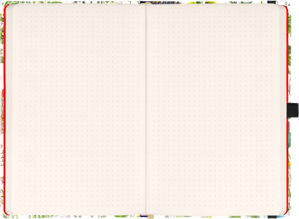 NOTIQUE Notes Bylinky Kateřiny Winterové, bodkovaný, 13 x 21 cm 1