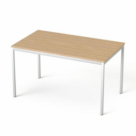 Stôl, univerzálny, s kovovými nohami, 75x130 cm, MAYAH "Freedom SV-38", jaseň