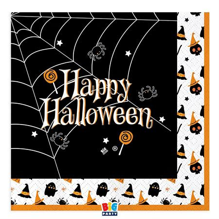 . Servítky, 33x33 cm, "Halloween"