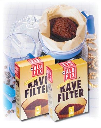 Kávový filter, pre 4 osoby, ALUFIX