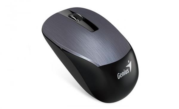 Myš, bezdrôtová, štandardná veľkosť, GENIUS "NX-7015" oceľová sivá