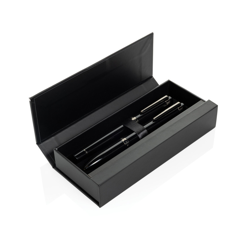 Swiss Peak OSLO deluxe pero set z recykl. nerezovej ocele čierna 7