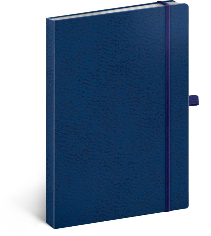 NOTIQUE Notes Vivella Classic modrý/modrý, bodkovaný, 15 x 21 cm