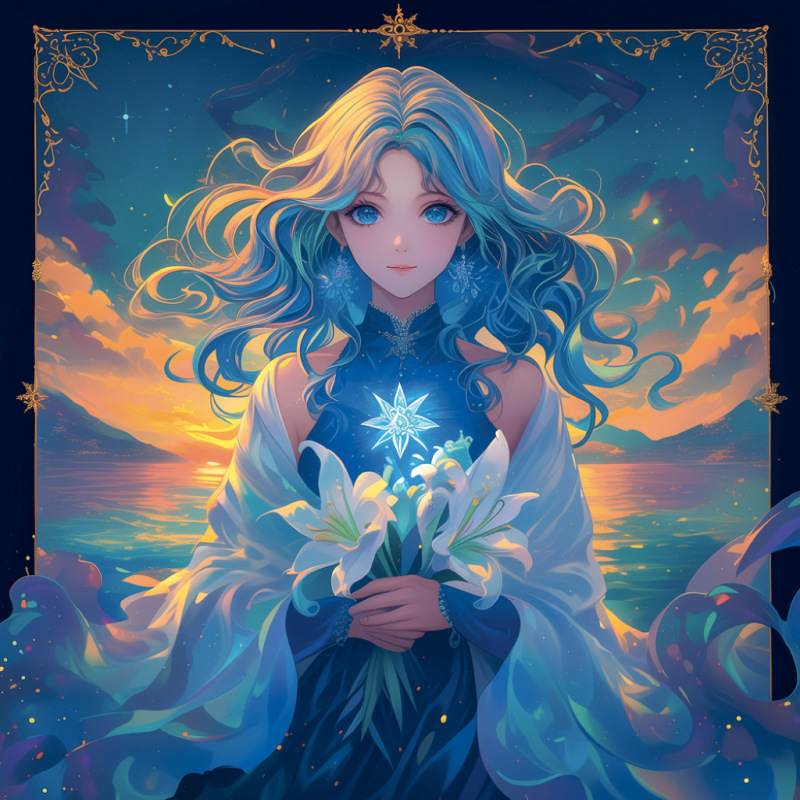 NOTIQUE Poznámkový kalendár Anime Zodiac 2027, 30 x 30 cm 10