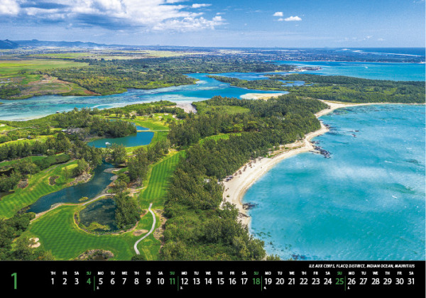 Nástenný kalendár Golf 2026 13