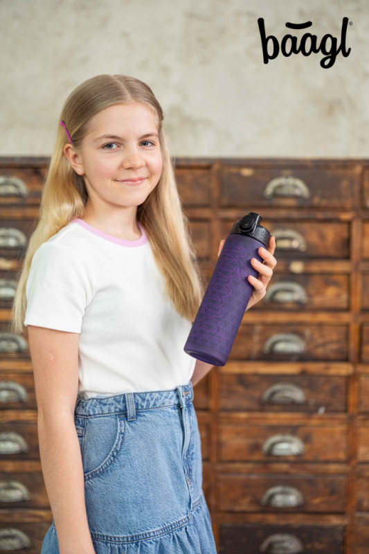 BAAGL Tritanová fľaša na nápoje Plum, 700 ml 8