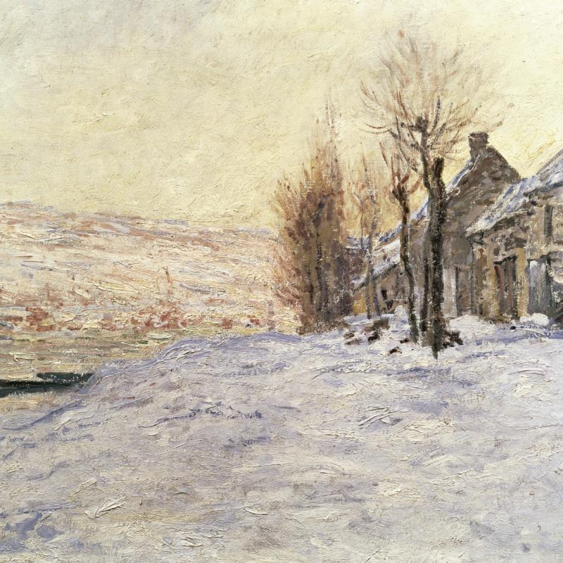 NOTIQUE Poznámkový kalendár Claude Monet 2025, 30 x 30 cm