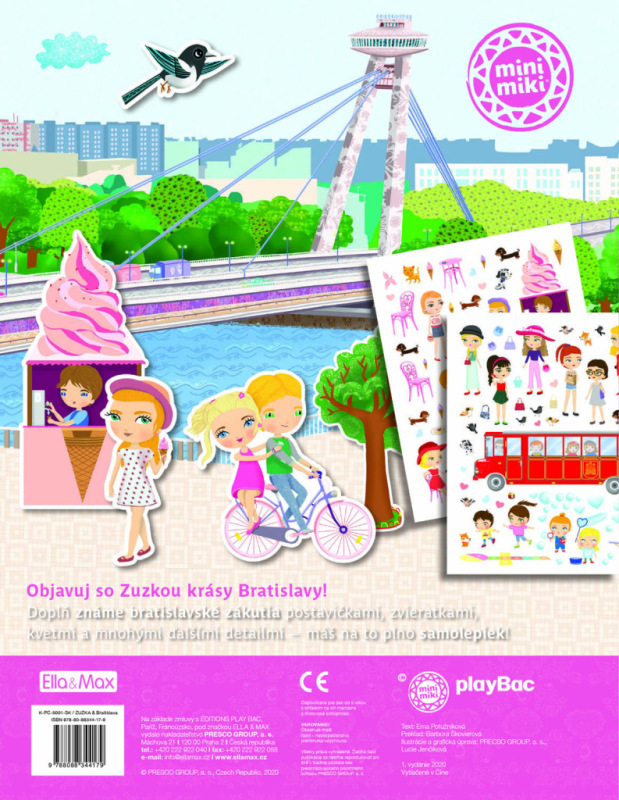 ZUZKA & BRATISLAVA – Mesto plné samolepiek 10