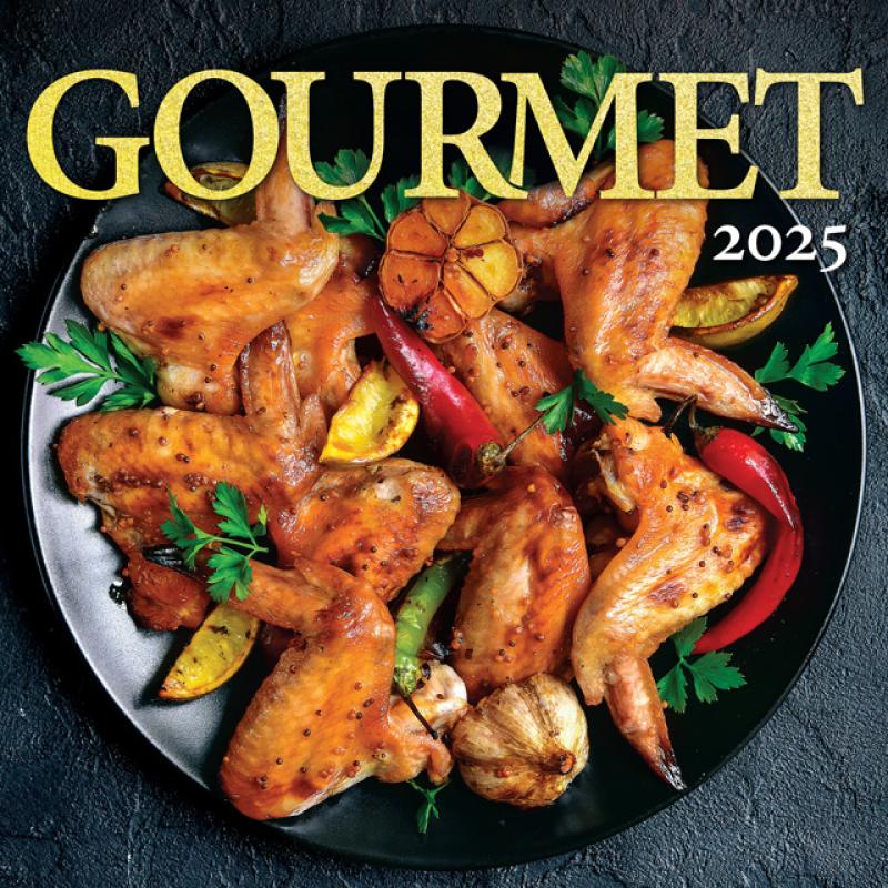 Nástenný kalendár Gourmet 2025