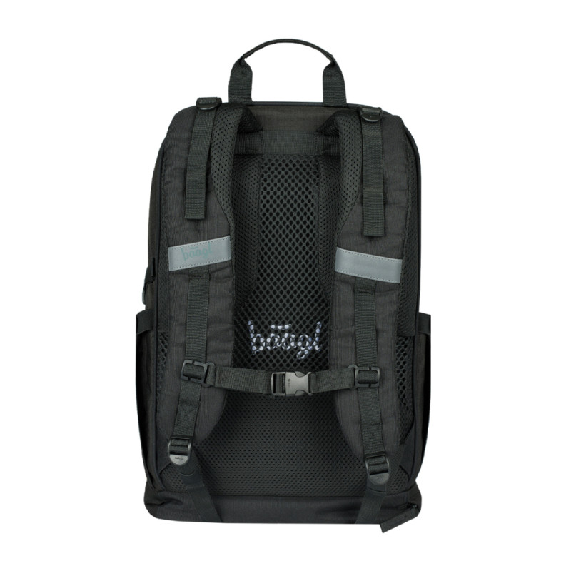 BAAGL Školský batoh Cubic Uni čierna 2