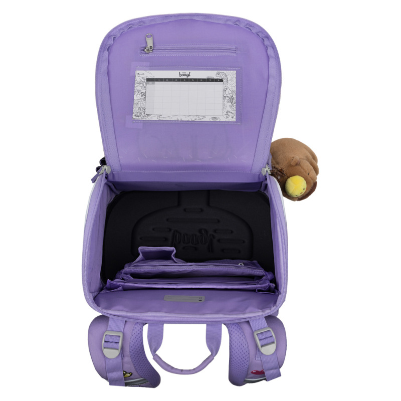 BAAGL SADA 5 Zippy Kapybara: aktovka, peračník, vrecko, zástera, peňaženka 4