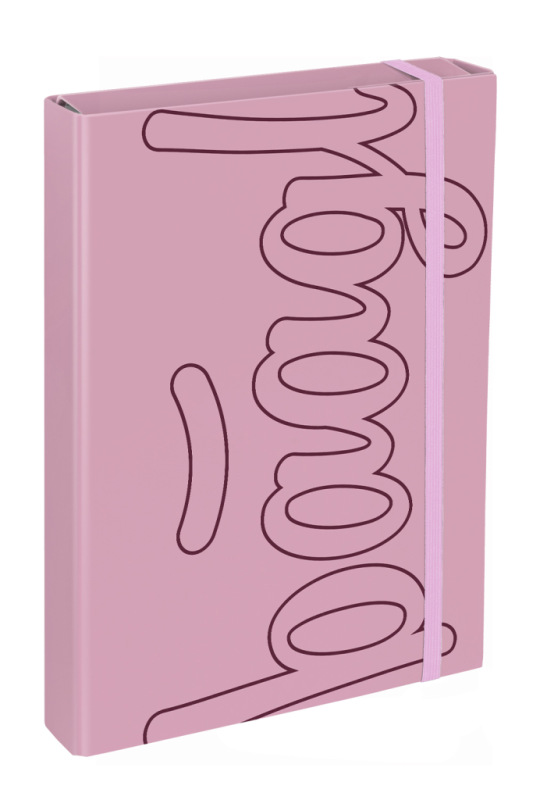 BAAGL Dosky na školské zošity A4 Jumbo Rose