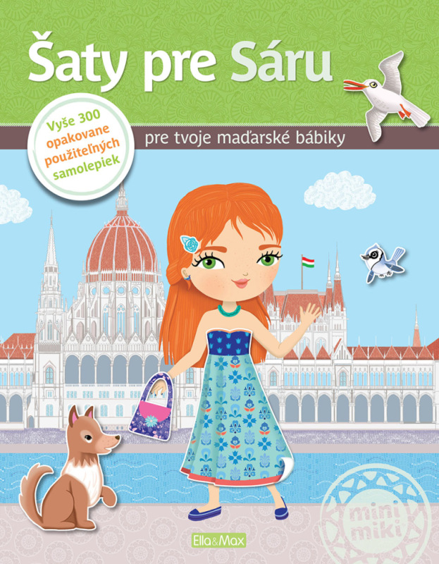 Šaty pre SÁRU ─ Kniha samolepiek 8