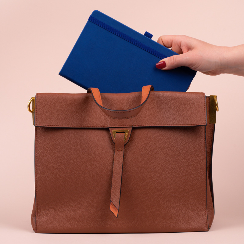 NOTIQUE Notes Tmavomodrý, bodkovaný, 13 x 21 cm 7