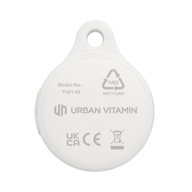 Urban Vitamin Aptos nabíj. duálny lokalizátor s osvetlením biela 8