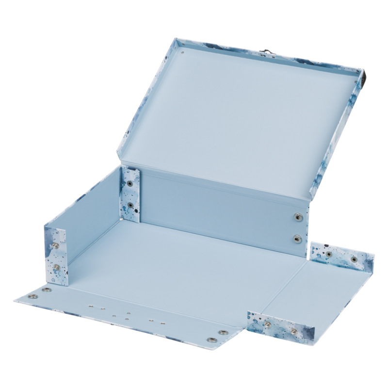 BAAGL Skladací školský kufrík Polar s kovaním 2