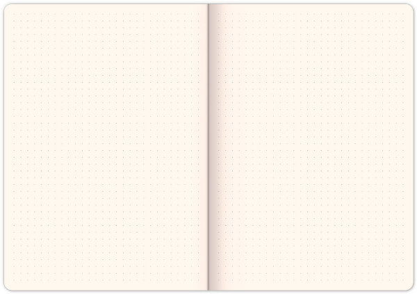NOTIQUE Notes Vivella Classic modrý/modrý, bodkovaný, 15 x 21 cm 1