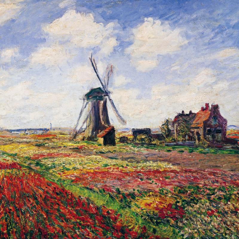 NOTIQUE Poznámkový kalendár Claude Monet 2025, 30 x 30 cm